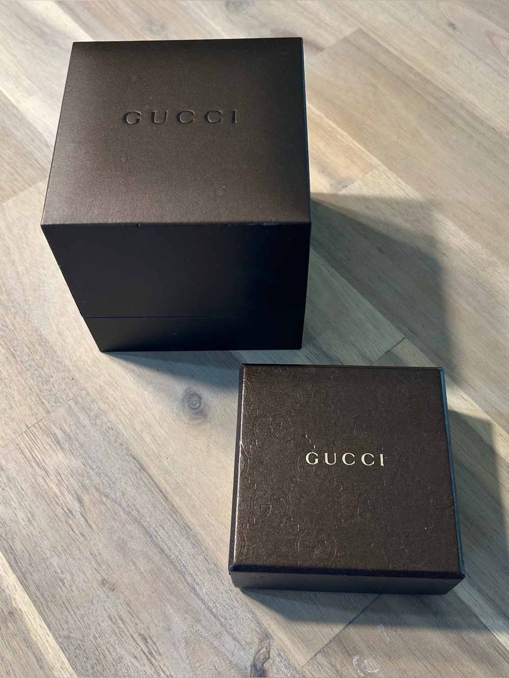 2 x Gucci Empty Watch Boxes